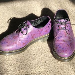 Rare Purple Dr. Martens AW004 Size 9 Womens